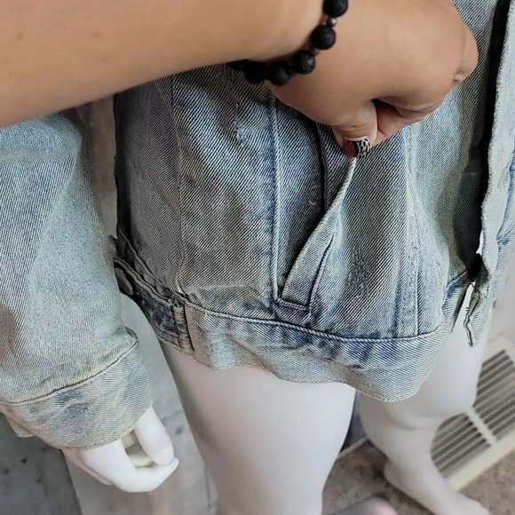 Show Me Your MuMu Dover Bride Jean Jacket - Picture 6 of 12